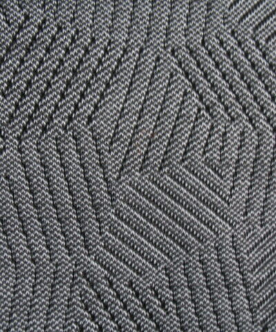 Kvadrat Razzle Dazzle 0156 Carbon grijs zwart