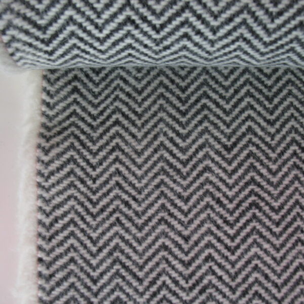 Bute Fabrics Lewis CF840 1610 Monro grafiet grijs creme