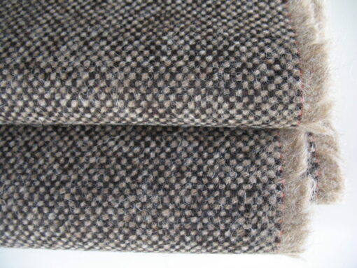 Bute Tweed 3513 Wolf bruin zwart