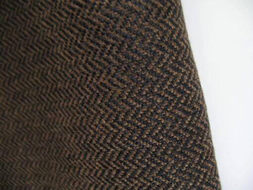 Bute Fabrics Turnberry 0104 Peat bruin zwart