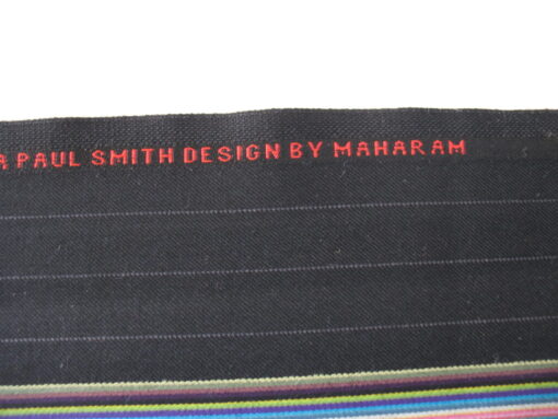 Maharam Bespoke Stripe 005 Paul Smith zwart grijs