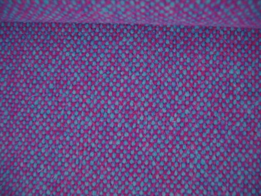 Bute Tweed 3129 Aurora fuchsia roze turquoise