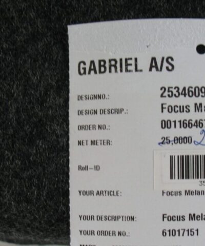 Gabriel Focus Melange 60900 antraciet grijs