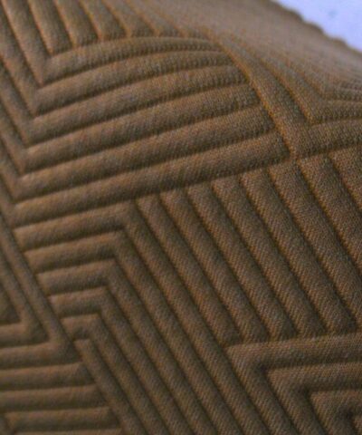 Kvadrat Febrik Mizmaze Silt 0342 oranje groen camel