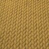 Kvadrat Febrik Big Braid Honey-Walnut okergeel bruingrijs