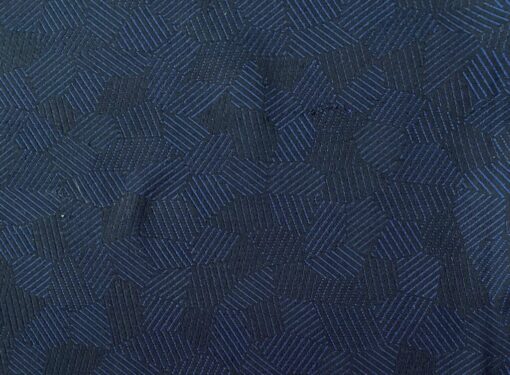 Kvadrat Febrik Razzle Dazzle 0796 Midnight kobaltbauw zwart