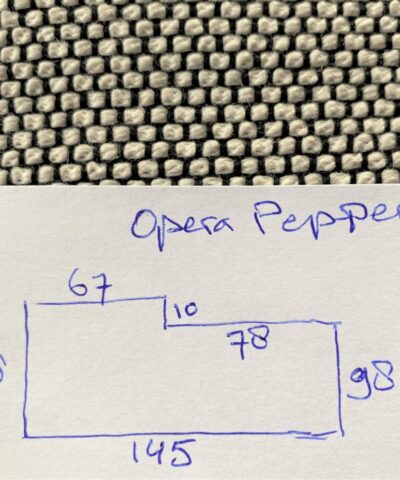 ROHI Opera XXL Pepper roomwit zwart coupon A