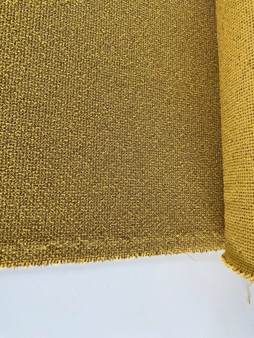 Gabriel Grain 62123 Green Yellow okergeel groen bouclé