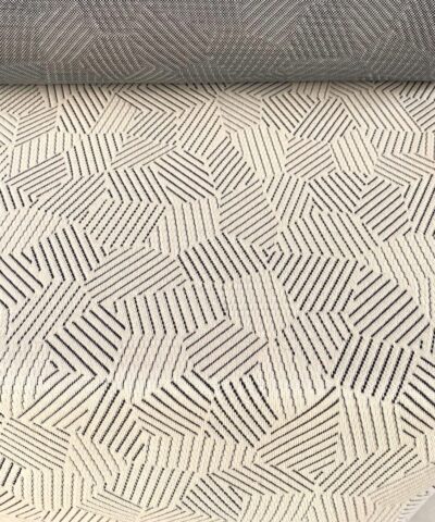 Kvadrat Febrik Razzle Dazzle 0116 creme zwart