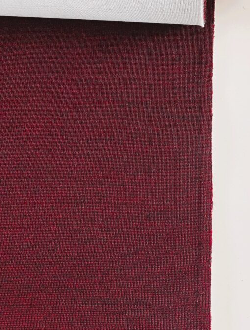 Kvadrat Febrik Uniform Melange rood zwart