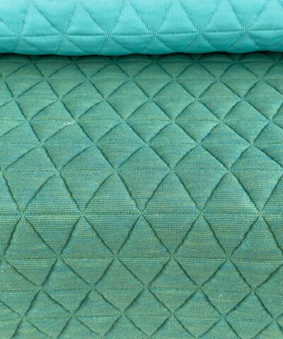 Kvadrat Febrik Triangle 0932 Oase turquoise geel