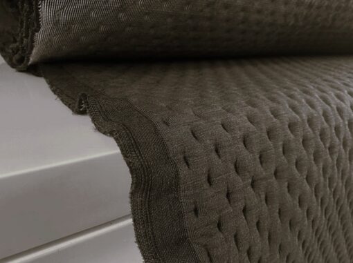 Kvadrat Febrik Stitch 435 Walnut bruin