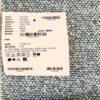 Kvadrat Sahco Moss 010 blauw creme grijs bouclé